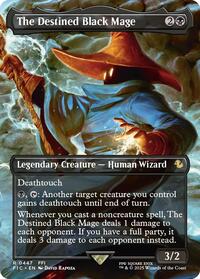 The Destined Black Mage (Borderless), Commander: FINAL FANTASY