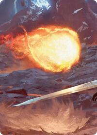 Duelist's Flame Scene Art Card, Art Series: FINAL FANTASY