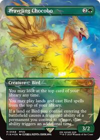 Traveling Chocobo (Borderless) (Chocobo Track Foil), FINAL FANTASY