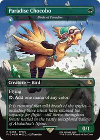 Paradise Chocobo - Birds of Paradise (Borderless), Commander: FINAL FANTASY