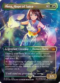 Yuna, Hope of Spira (Borderless) (Chocobo Track Foil), FINAL FANTASY