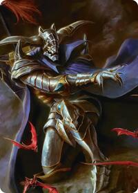 Garland, Royal Kidnapper Scene Art Card, Art Series: FINAL FANTASY
