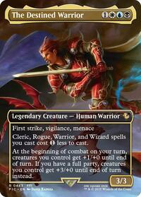 The Destined Warrior (Borderless), Commander: FINAL FANTASY