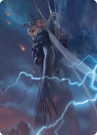 Edea, Possessed Sorceress Scene Art Card, Art Series: FINAL FANTASY