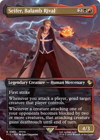 Seifer, Balamb Rival (Borderless), Commander: FINAL FANTASY