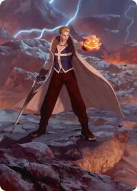 Seifer, Balamb Rival Scene Art Card, Art Series: FINAL FANTASY