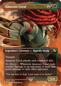 Amarant Coral (Borderless), Commander: FINAL FANTASY
