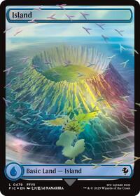 Island (Chocobo Track Foil), Commander: FINAL FANTASY