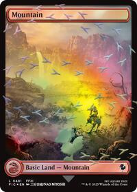 Mountain (Chocobo Track Foil), Commander: FINAL FANTASY