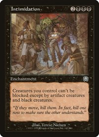 Intimidation, Mercadian Masques
