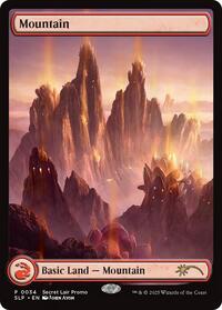 Mountain (0034), Secret Lair Showdown