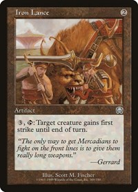 Iron Lance, Mercadian Masques