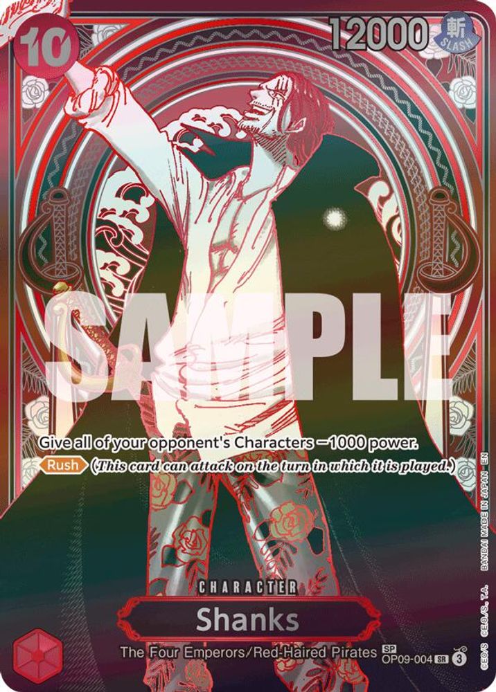 Shanks - OP09-004 (SP) (Silver)