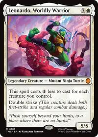 Leonardo, Worldly Warrior, Commander: Teenage Mutant Ninja Turtles