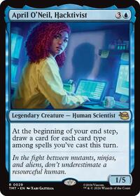 April O'Neil, Hacktivist, Teenage Mutant Ninja Turtles