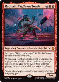 Raphael, Tag Team Tough, Commander: Teenage Mutant Ninja Turtles