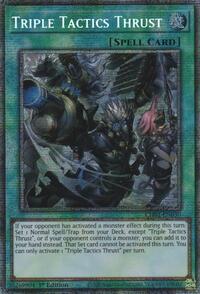 Triple Tactics Thrust (Starlight Rare)