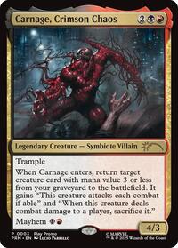 Carnage, Crimson Chaos, Play Promos
