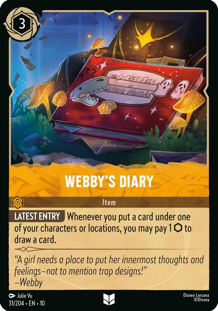 Webby's Diary