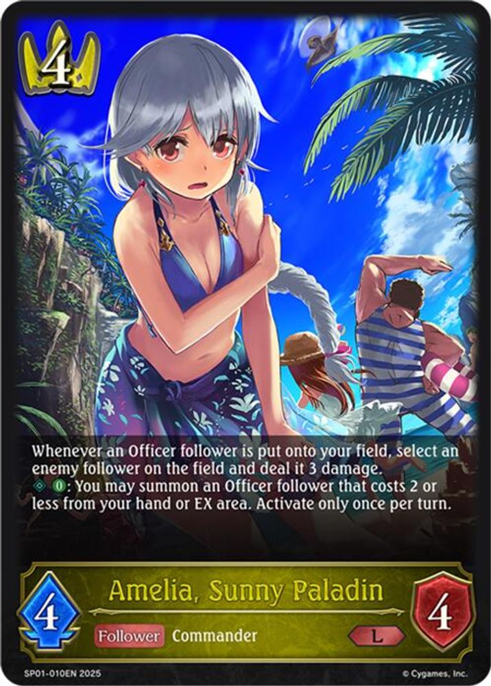 Amelia, Sunny Paladin, Standard, front