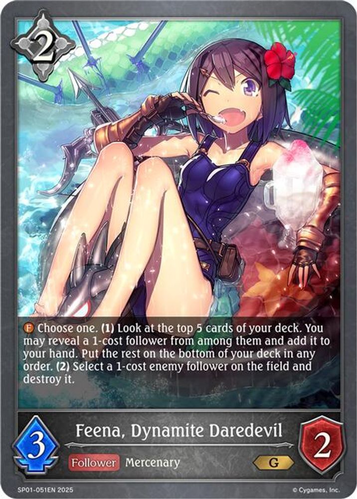 Feena, Dynamite Daredevil, Standard, front