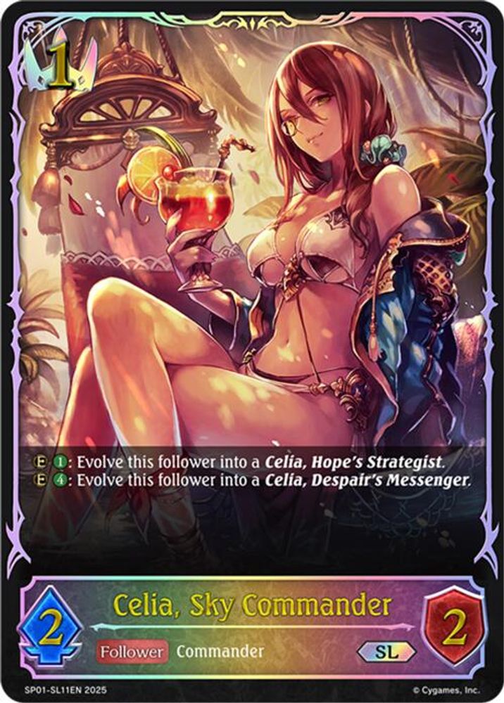 Celia, Sky Commander (SL), Standard, front