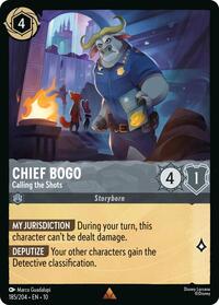 Chief Bogo - Calling the Shots