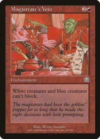 Magistrate's Veto, Mercadian Masques