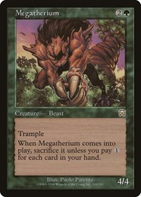 Megatherium, Mercadian Masques