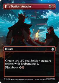 Fire Nation Attacks (Borderless), Avatar: The Last Airbender