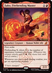 Zuko, Firebending Master, Avatar: The Last Airbender: Eternal-Legal