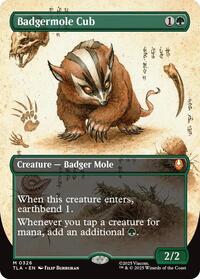 Badgermole Cub (Borderless), Avatar: The Last Airbender