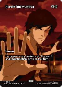 Heroic Intervention (Borderless), Avatar: The Last Airbender: Eternal-Legal