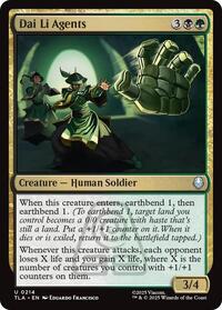 Dai Li Agents, Avatar: The Last Airbender