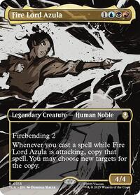 Fire Lord Azula (0313) (Borderless), Avatar: The Last Airbender
