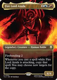 Fire Lord Azula (0334) (Borderless), Avatar: The Last Airbender