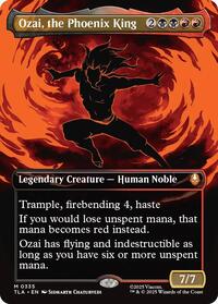 Ozai, the Phoenix King (0335) (Borderless), Avatar: The Last Airbender