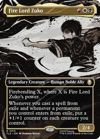 Fire Lord Zuko (Borderless), Avatar: The Last Airbender