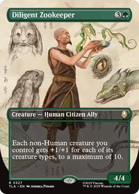 Diligent Zookeeper (Borderless), Avatar: The Last Airbender