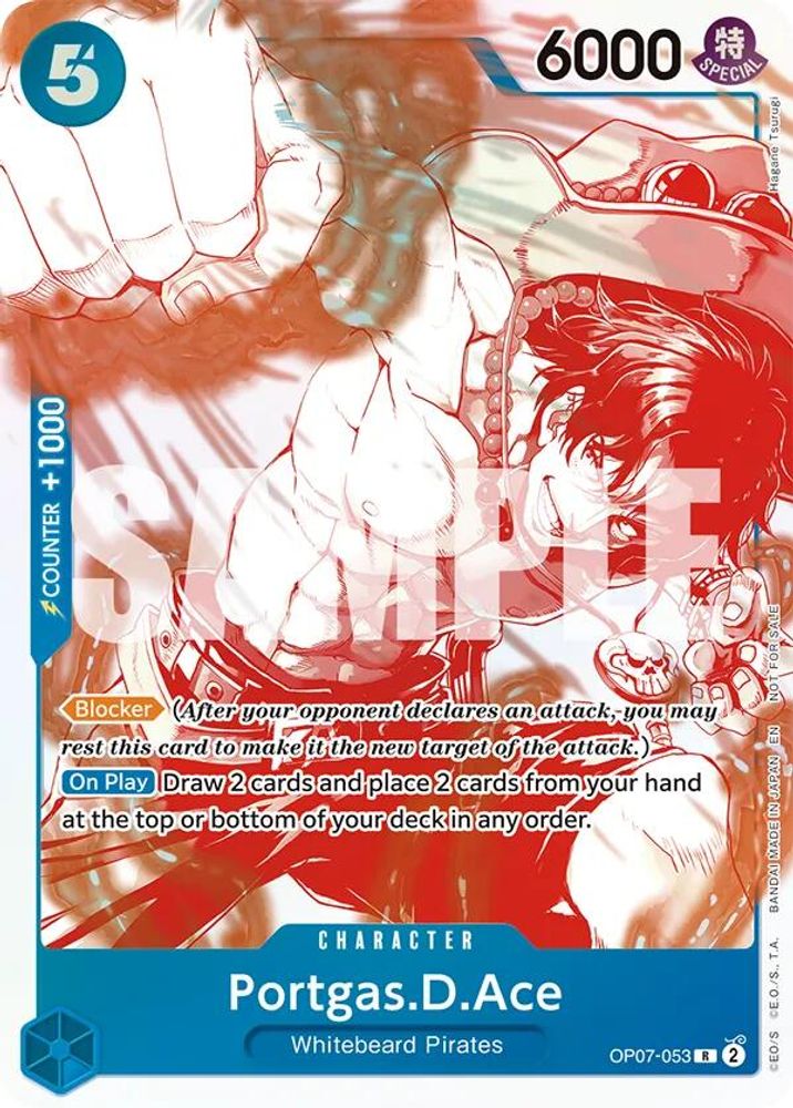 Portgas.D.Ace - OP07-053 (3rd Anniversary Treasure Campaign Pack)