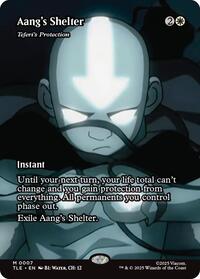 Aang's Shelter - Teferi's Protection (Borderless), Avatar: The Last Airbender: Eternal-Legal