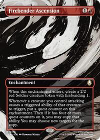 Firebender Ascension (Borderless), Avatar: The Last Airbender