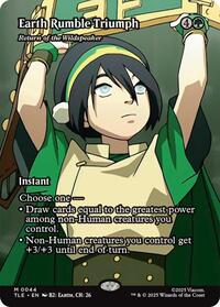 Earth Rumble Triumph - Return of the Wildspeaker (Borderless), Avatar: The Last Airbender: Eternal-Legal