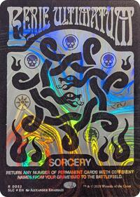Eerie Ultimatum (Halo Foil), Secret Lair Countdown Kit