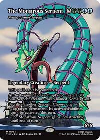 The Monstrous Serpent - Koma, Cosmos Serpent (Borderless), Avatar: The Last Airbender: Eternal-Legal