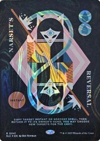 Narset's Reversal (Halo Foil), Secret Lair Countdown Kit