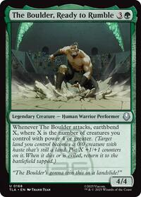 The Boulder, Ready to Rumble, Avatar: The Last Airbender