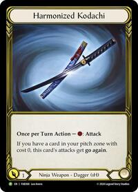 Harmonized Kodachi (Left) (Golden) - FAB300
