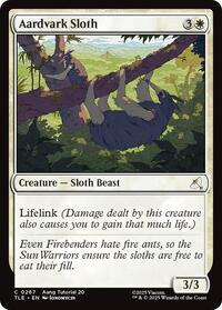 Aardvark Sloth (0267), Avatar: The Last Airbender: Eternal-Legal