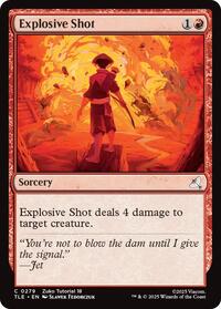 Explosive Shot (0279), Avatar: The Last Airbender: Eternal-Legal